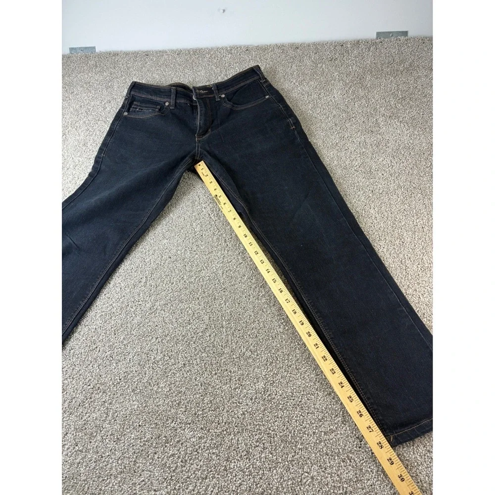 Fried Denim Mens Slim Fit Dark Wash Straight Leg‎ Jeans 32x30 Modern Denim Pants